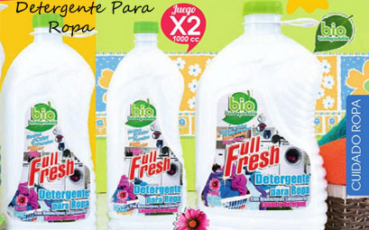 Productos para el Aseo : Detergente Para Ropa Full Fresh 3785 cc